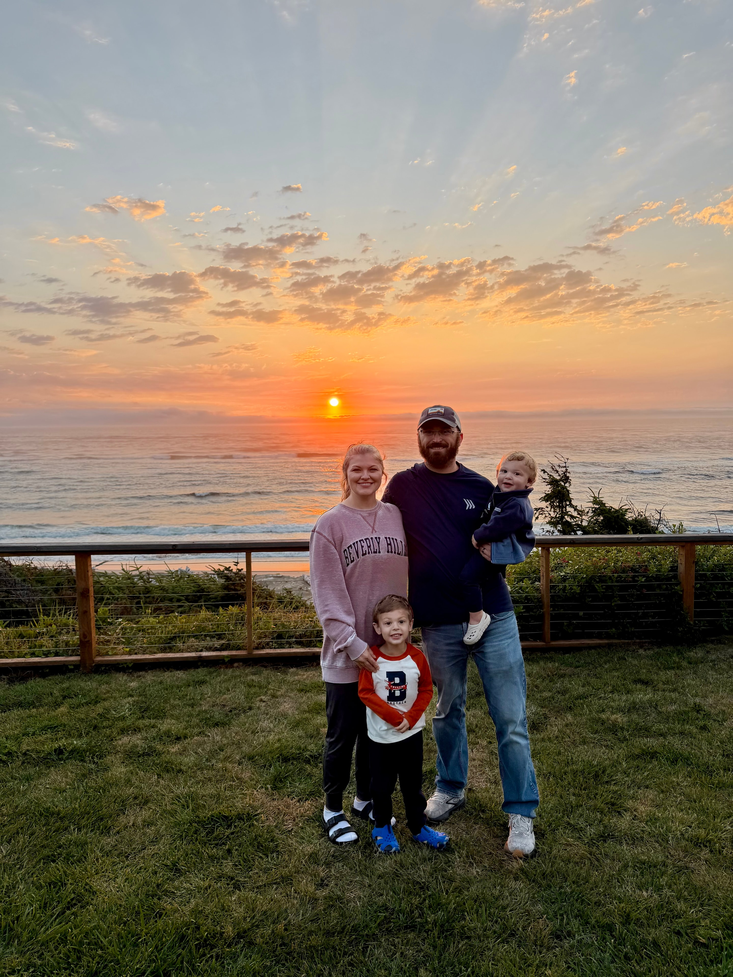 The founders of Our 41 Life on the trail